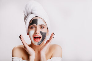 Skin corrector, skin care, beauty, makeup, face mask