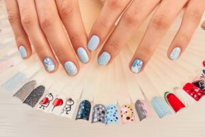 Nail art, Acrylic nails, Artificial nails, nail designs,