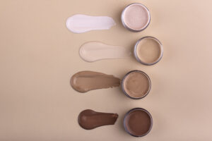 Foundation swatch, foundation color, 