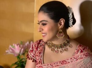 Sleek, Low Bun hairstyle, Kajol