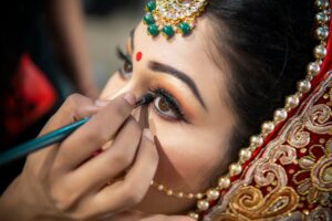 eye makeup for bride
