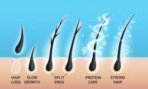 keratin treatment, protein treatment for hair