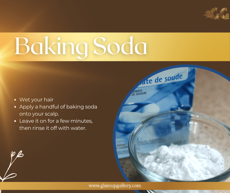 baking soda for itchy scalp, baking soda for dandruff