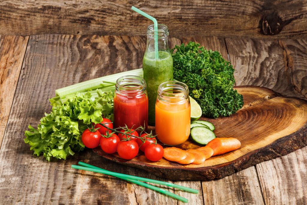 vegetable juice good for skin and hair