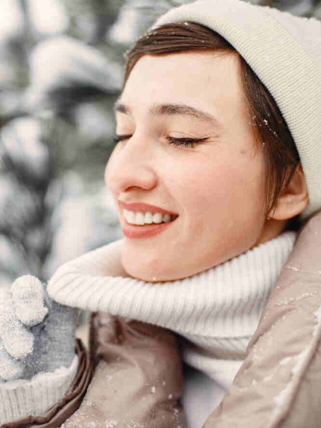 Glowing Skin in Winter Season